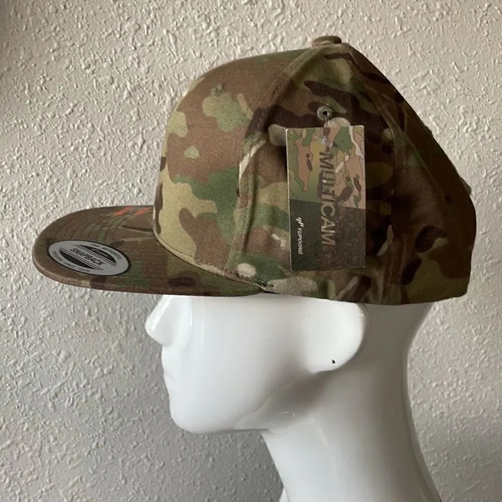 NWT Classics MultiCam Snap Back Cap - Picture 3 of 8